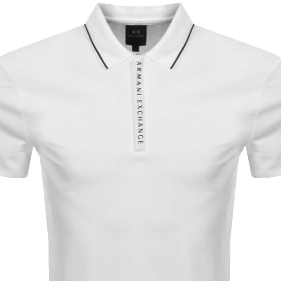 White armani polo discount